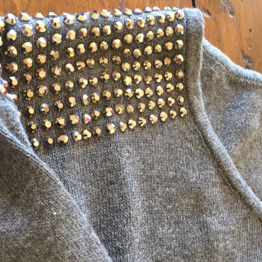 💙Express Rhinestone Sweater - Picture 5 of 6